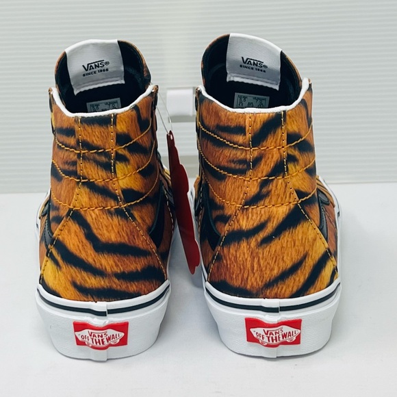 VANS**Sk8-Hi Tapered Tiger Print Shoes**US 3.5,4.5,5.5,6.5 $90 NIB - Picture 5 of 15